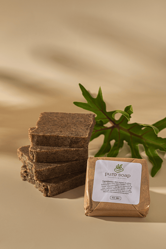 Sabonete Medicinal - Zero Toxina - 100% Natural - 100g