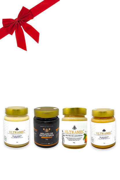 Kit com 4 Méis Especiais