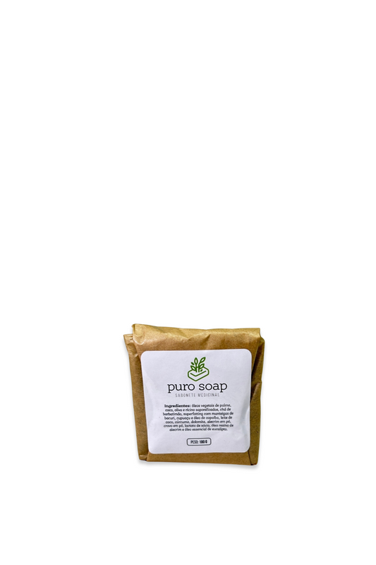 Sabonete Medicinal - Zero Toxina - 100% Natural - 100g